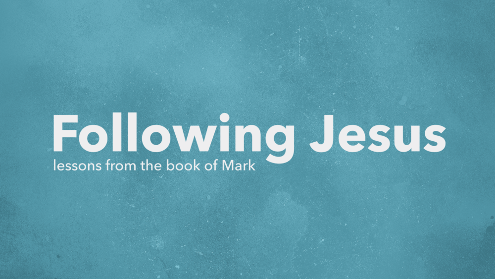 Following Jesus